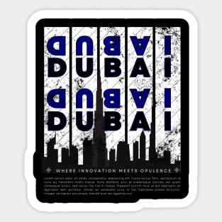 Dubai Sticker